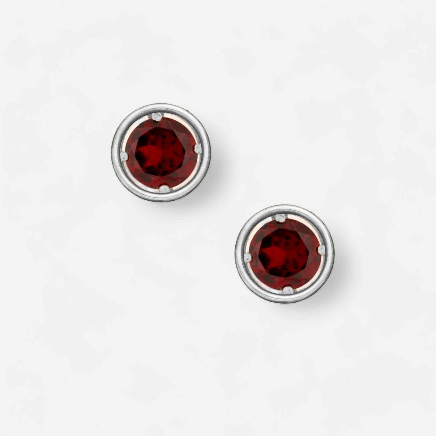 White Rhodium Plated Sterling Silver