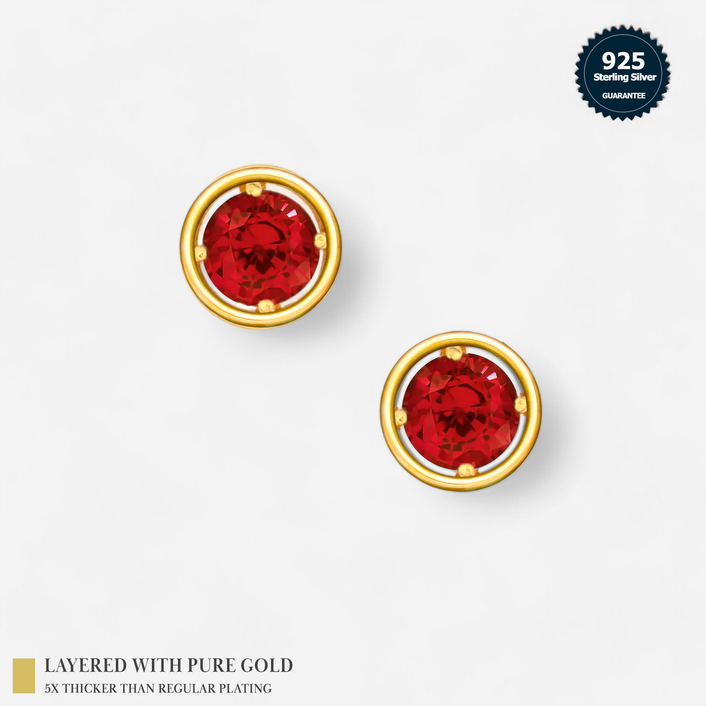 18k Gold Vermeil Sterling Silver