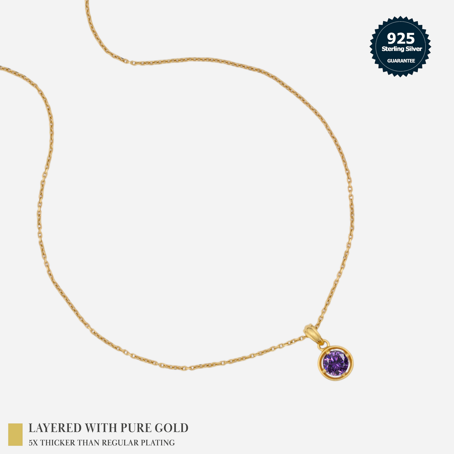 18k Gold Vermeil Sterling Silver