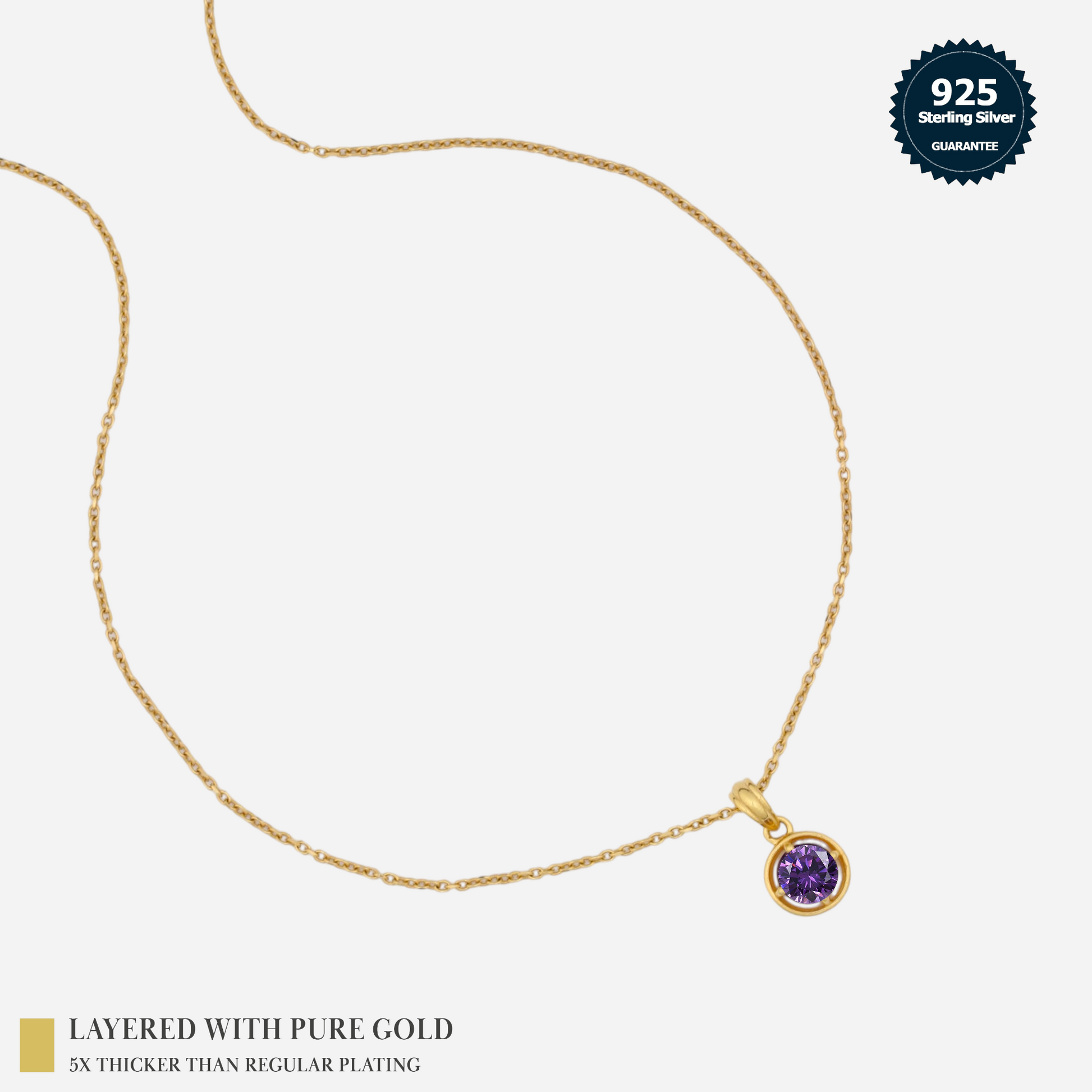 18k Gold Vermeil Sterling Silver