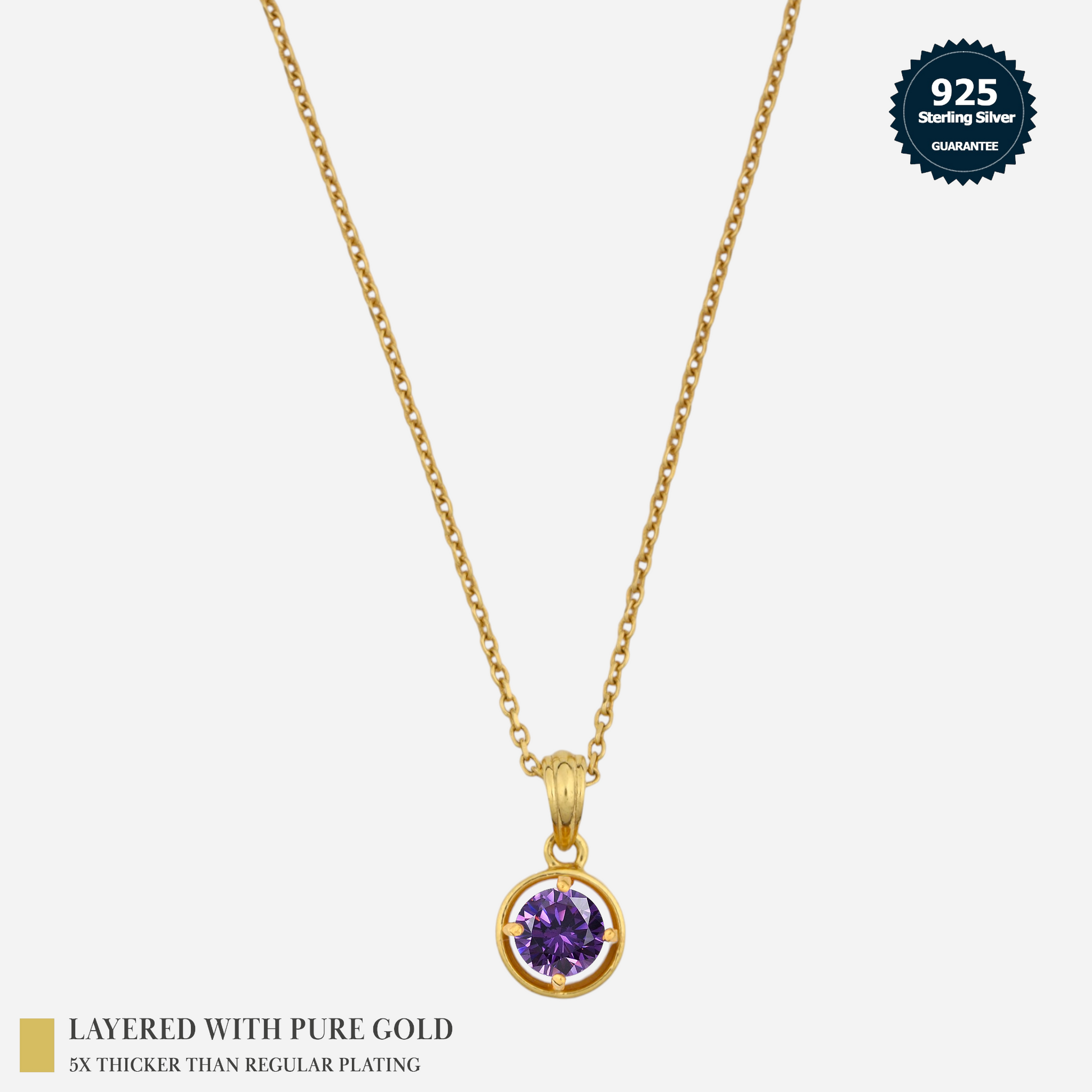18k Gold Vermeil Sterling Silver