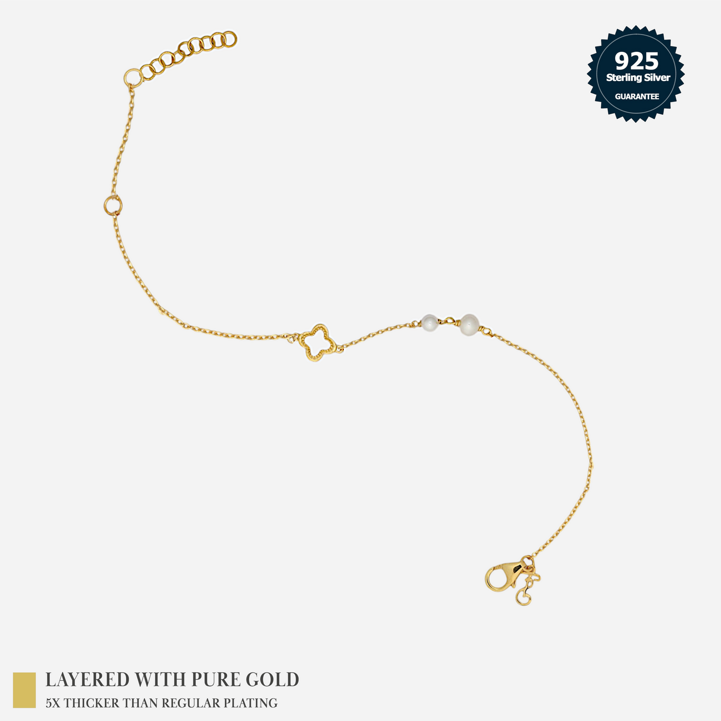 18k Gold Vermeil Sterling Silver