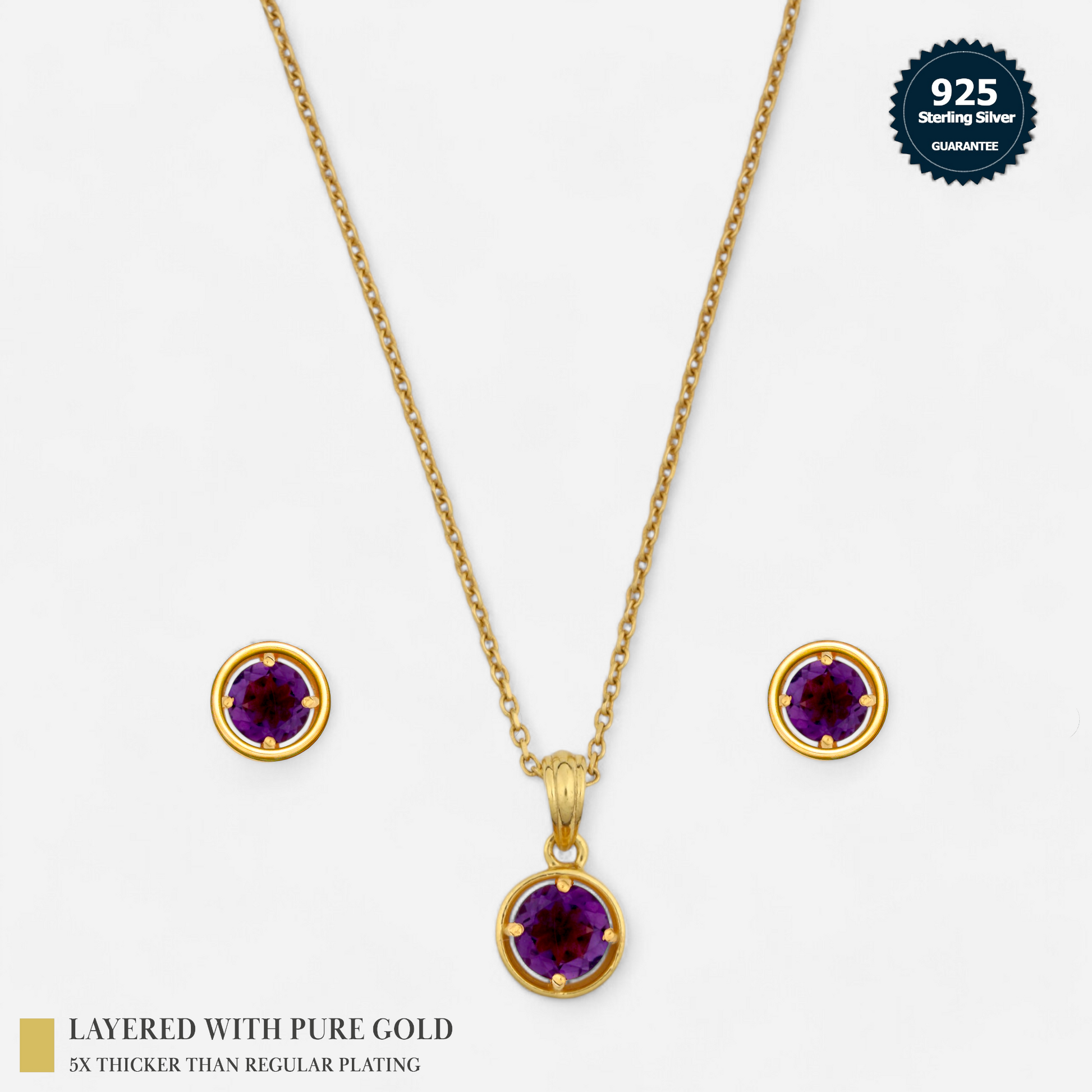 18k Gold Vermeil Sterling Silver