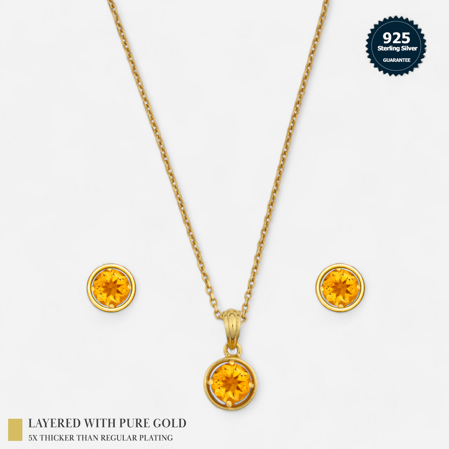 18k Gold Vermeil Sterling Silver