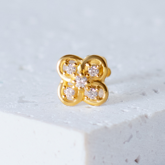 Positivity Nose Pin