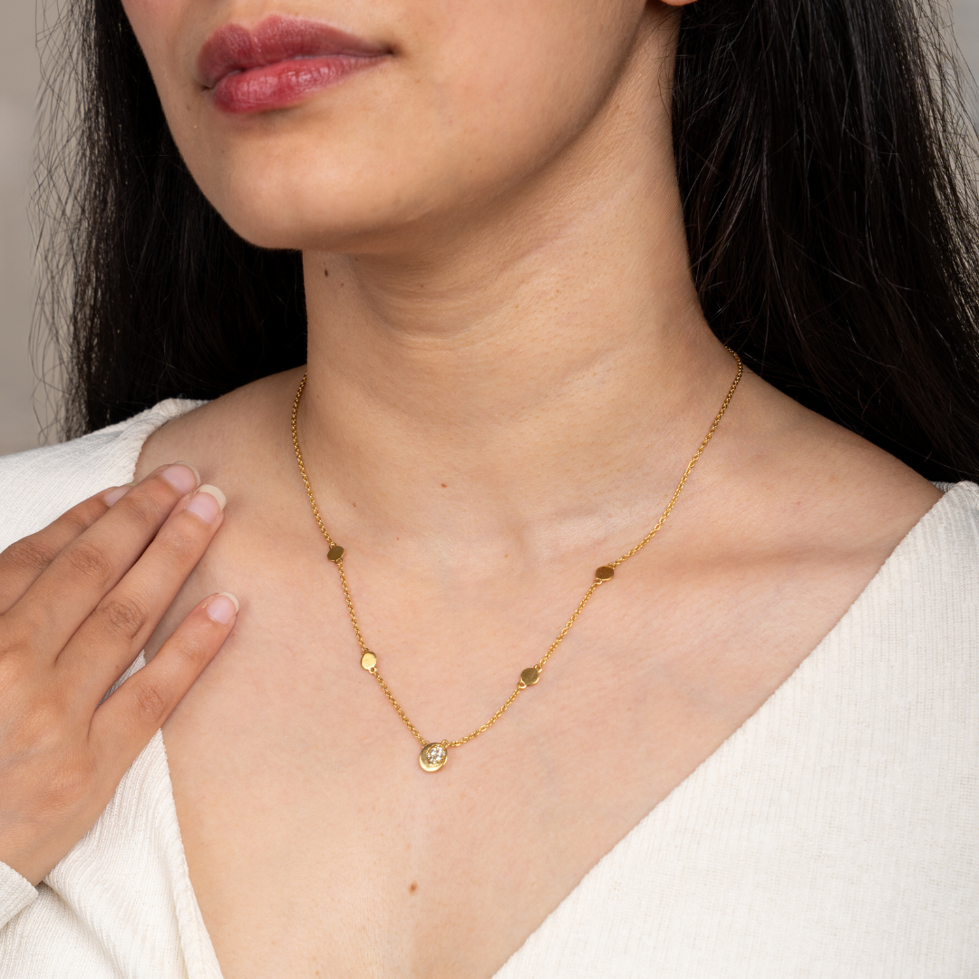 Hope Zircon Necklace