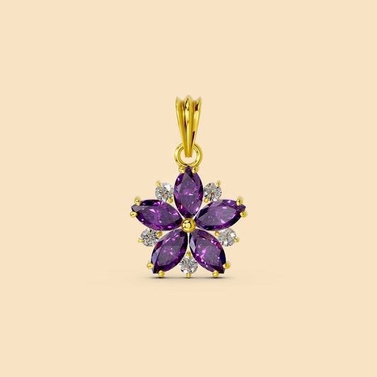 Allure Pendant Purple (without chain)
