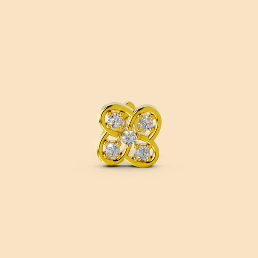 Positivity Nose Pin