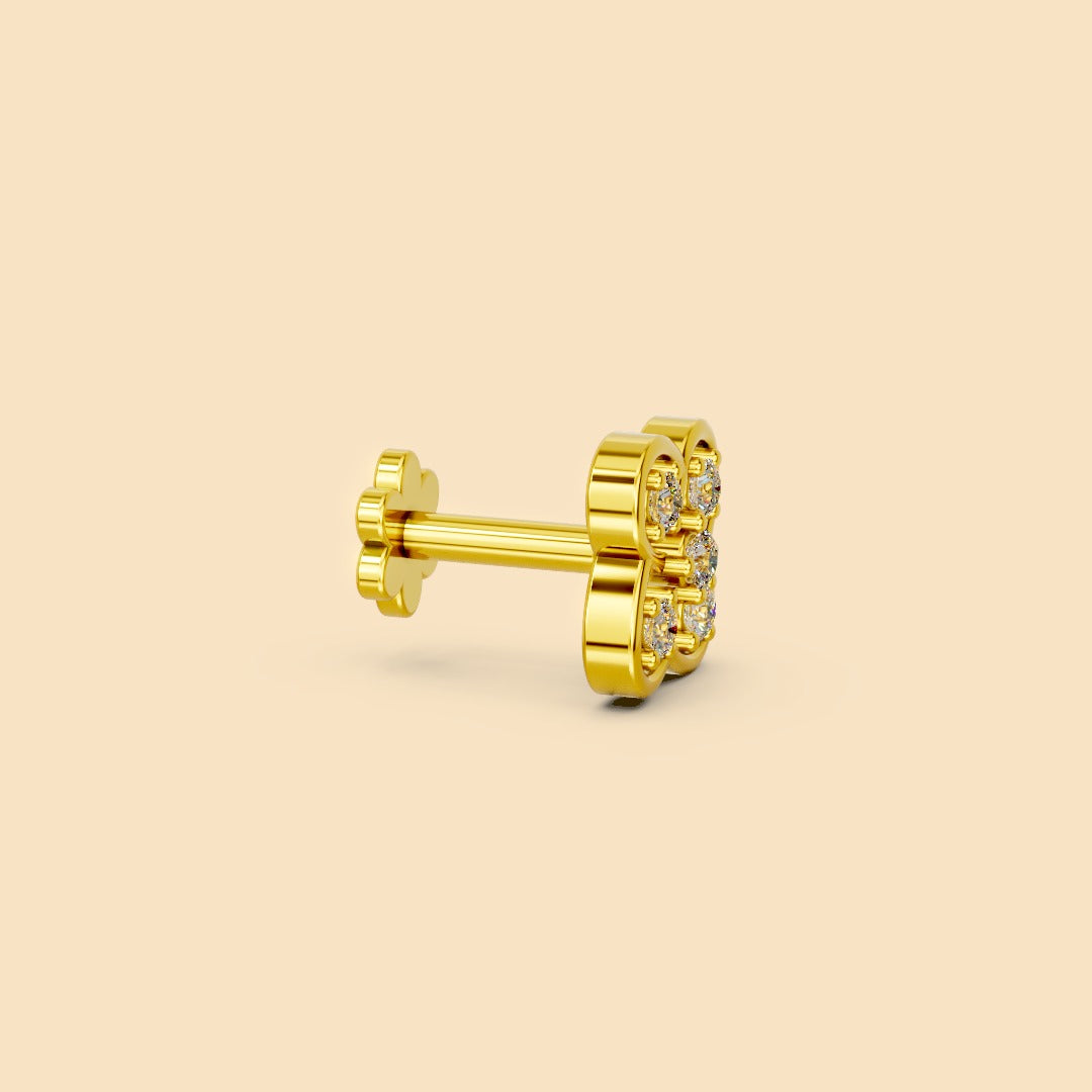 Positivity Nose Pin