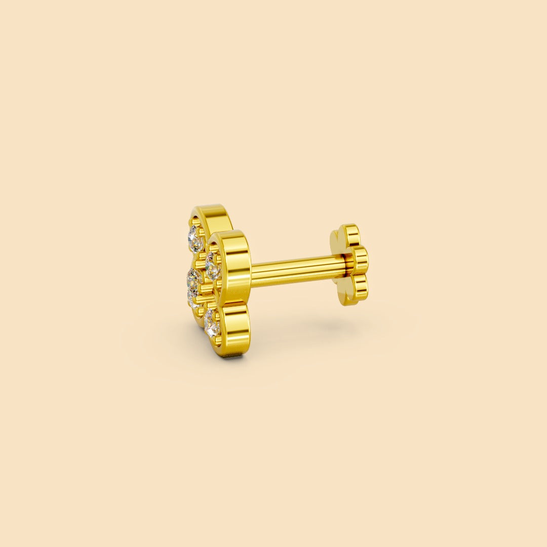 Positivity Nose Pin