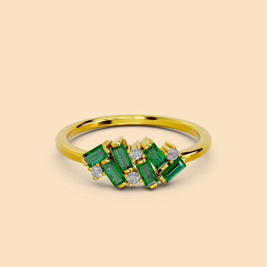Green Mirage Ring