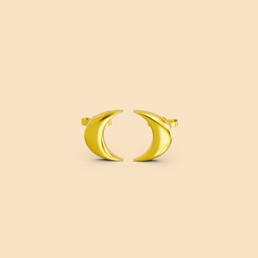 Crescent Studs for Women and Kids