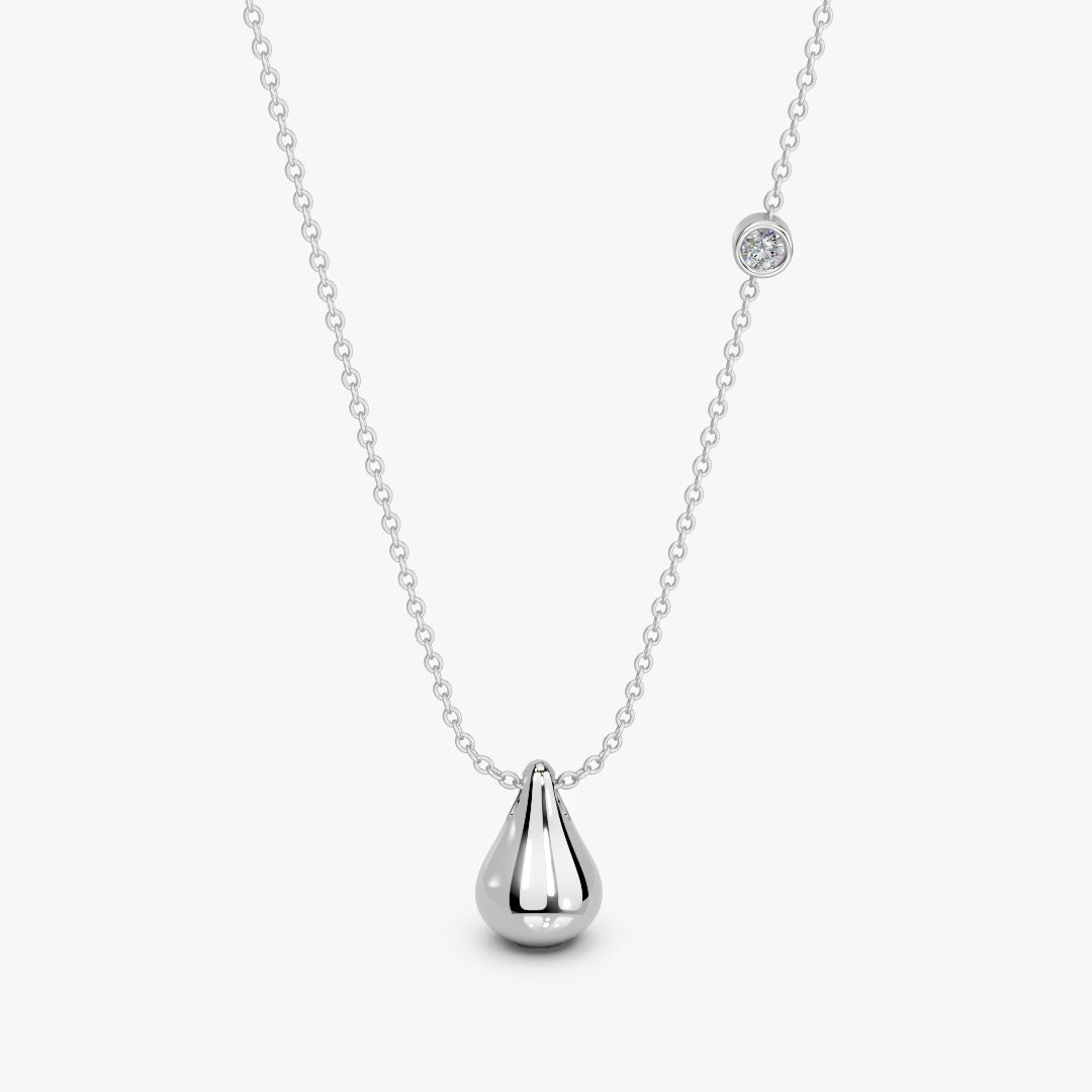Patience Raindrop Neckpiece in 925 Silver
