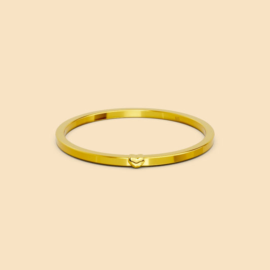 Heart's Window Ring For Women