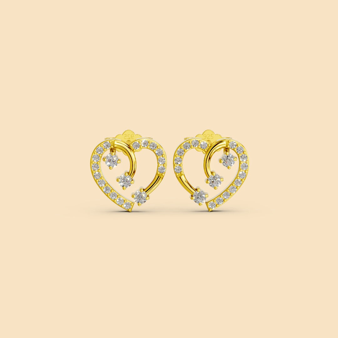Lume Heart Earrings