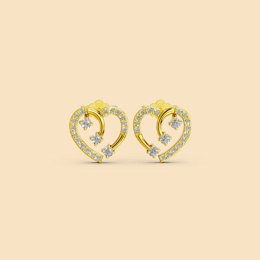 Lume Heart Earrings