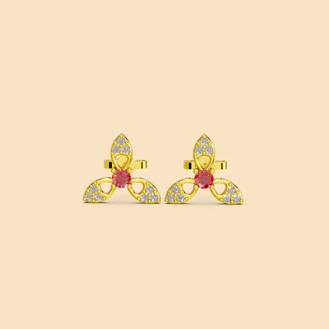 Rose Earrings