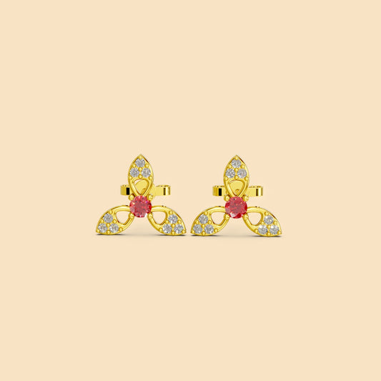 Rose Earrings