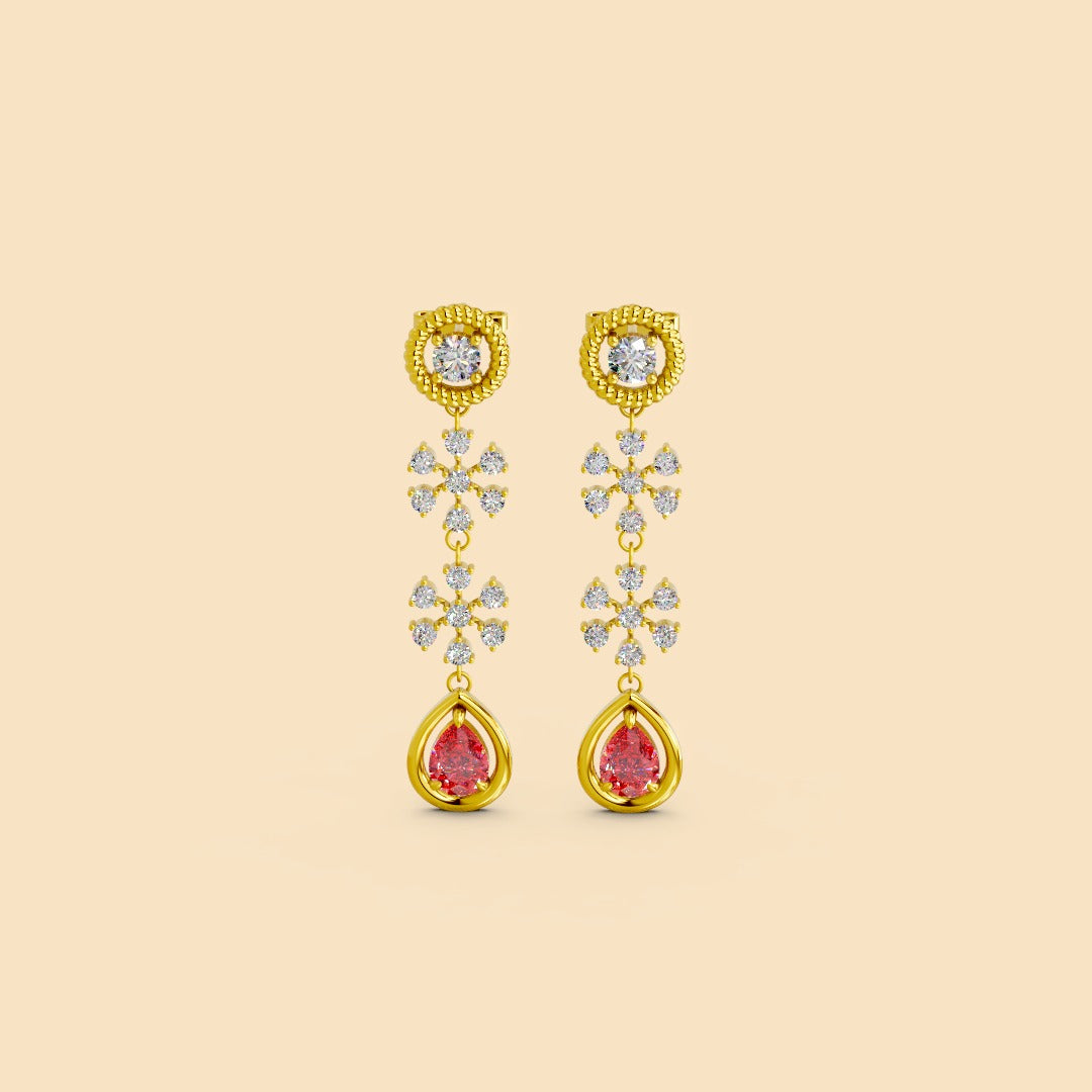 Ivy Drop Earrings