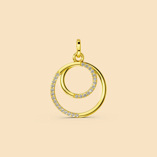 Lunar Arc Pendant (Without chain)