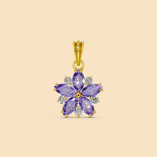 Allure Pendant Purple (without chain)