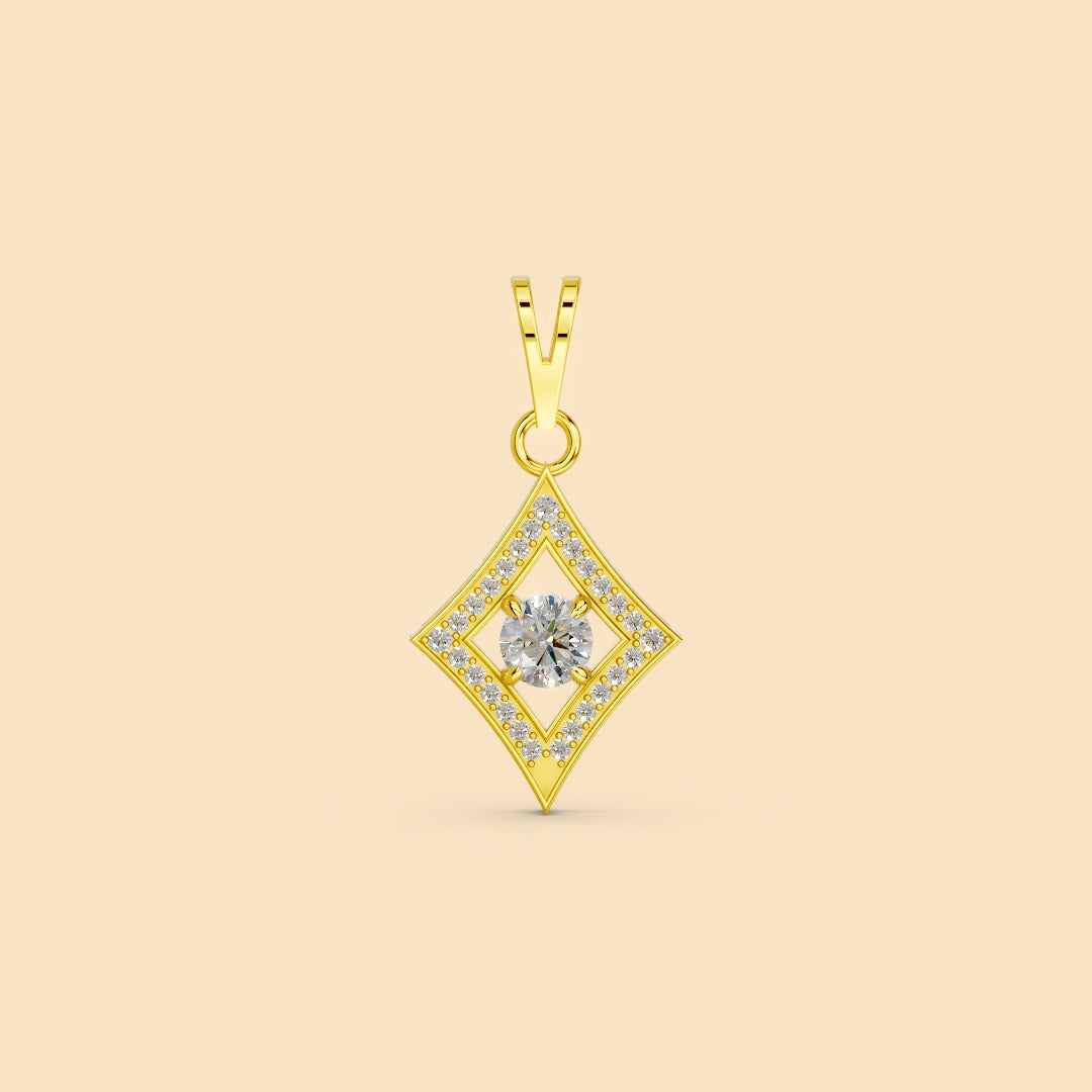 Rhombus Pendant (without chain)