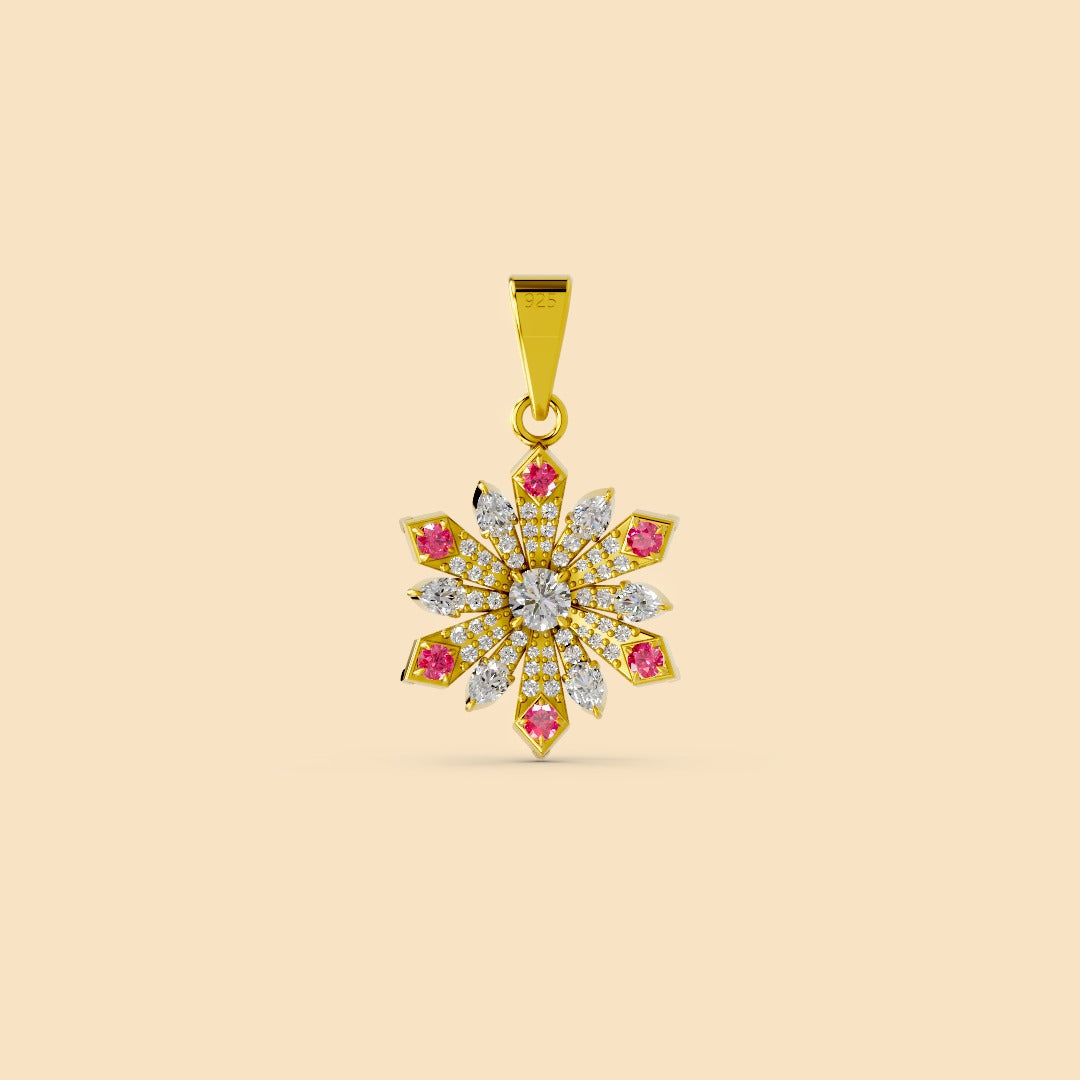 Florica Pendant (Without Chain)