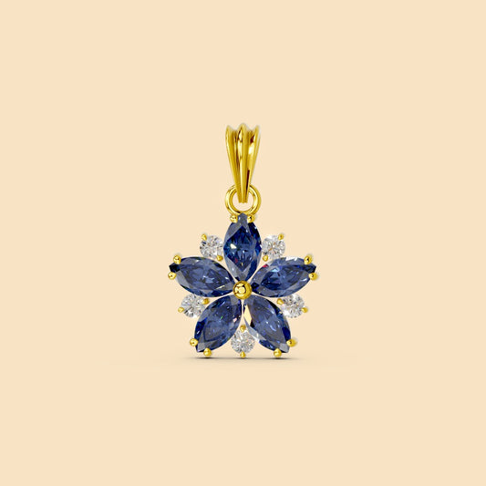 Allure Pendant Blue (without chain)