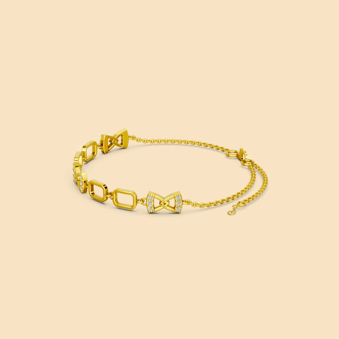 Balance Hour Glass Bracelet